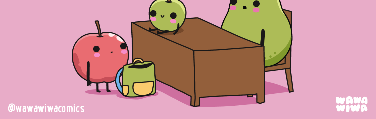 Wawawiwa Comics - Episode 386, Page 1: The present ✨🍏