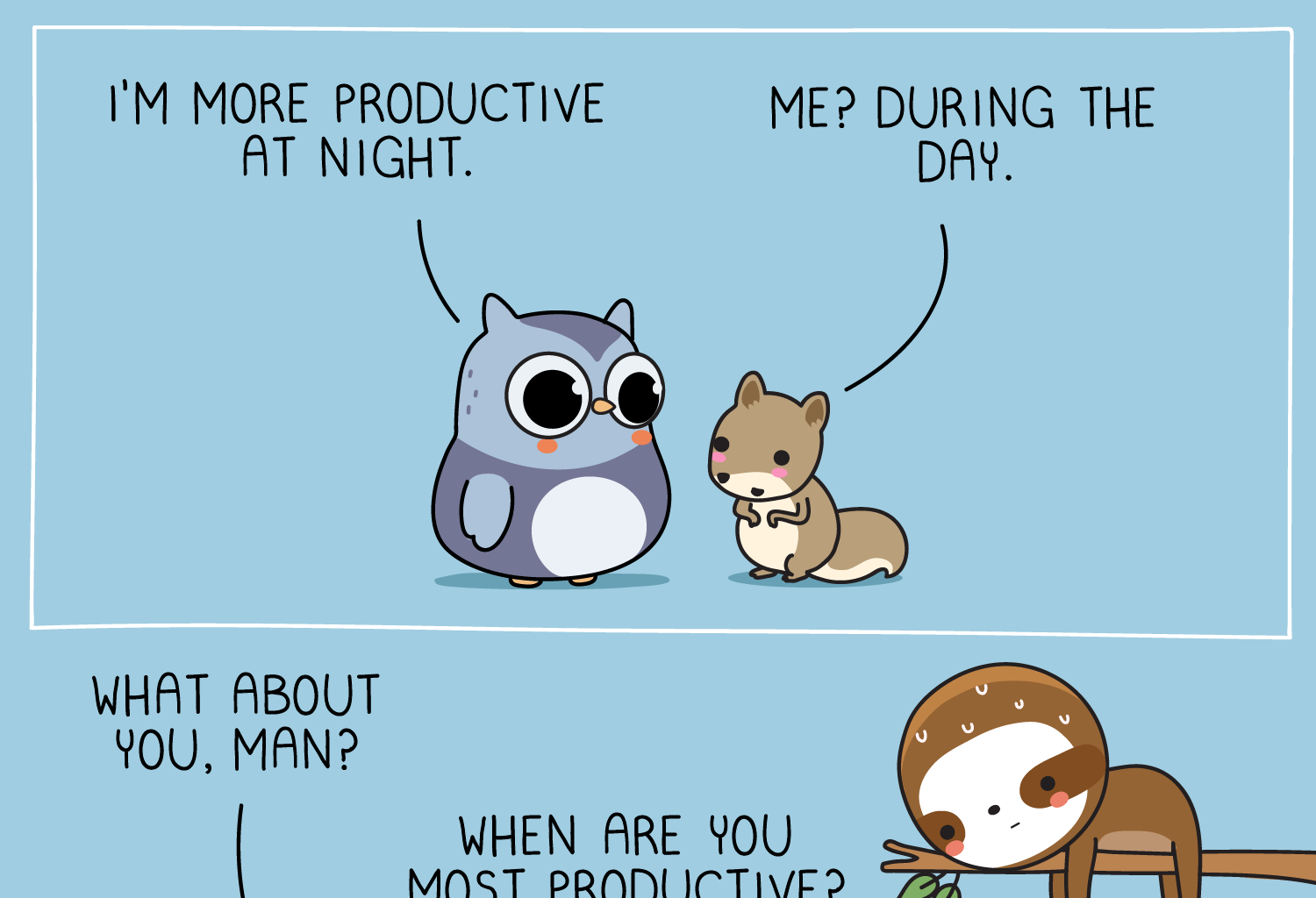 Wawawiwa Comics - Episode 393, Page 1: Productive