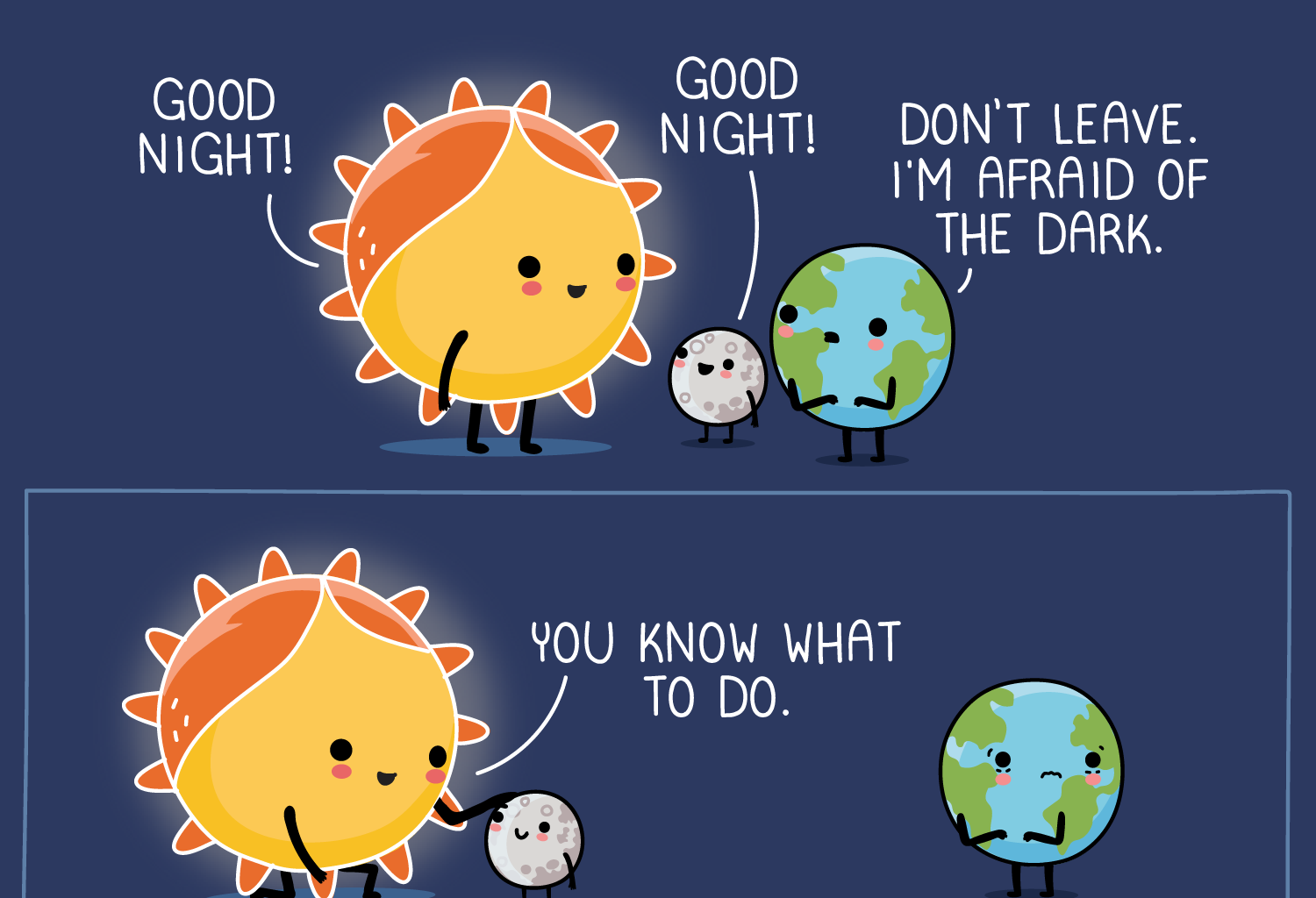 Wawawiwa Comics - Episode 395, Page 1: Afraid of the dark
