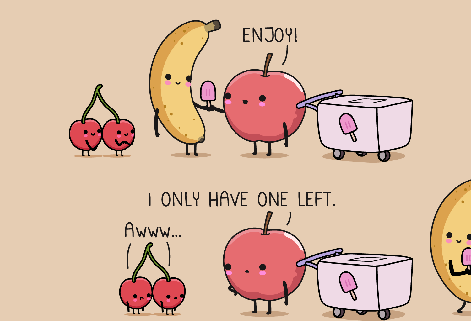 Wawawiwa Comics - Episode 401, Page 1: Only one left