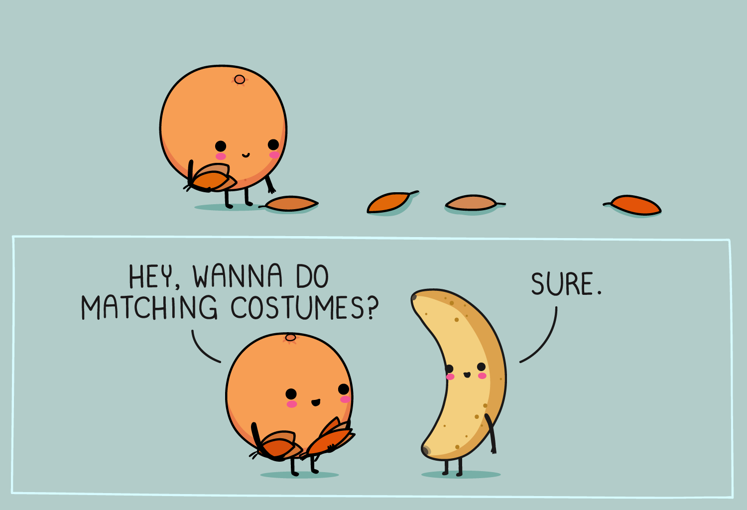 Wawawiwa Comics - Episode 402, Page 1: Matching costumes
