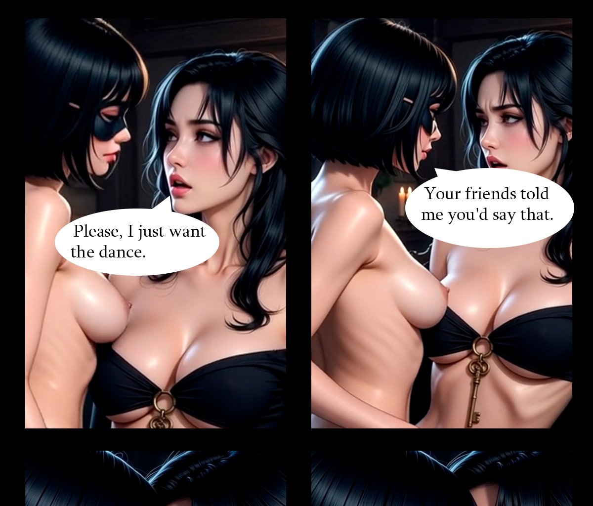 Lesbian Warriors of the Dying Earth - Episode 1, Page 10: The Masked Dancer - Chapter 1