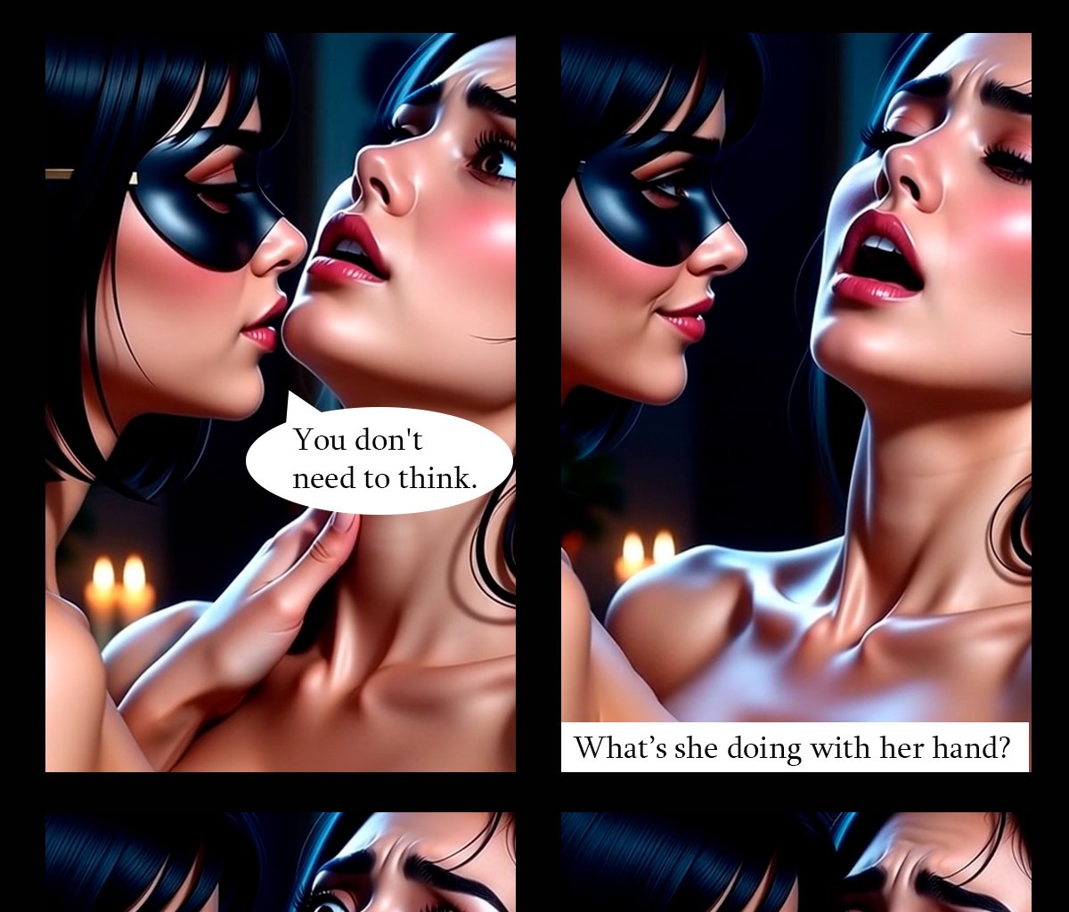 Lesbian Warriors of the Dying Earth - Episode 1, Page 14: The Masked Dancer - Chapter 1