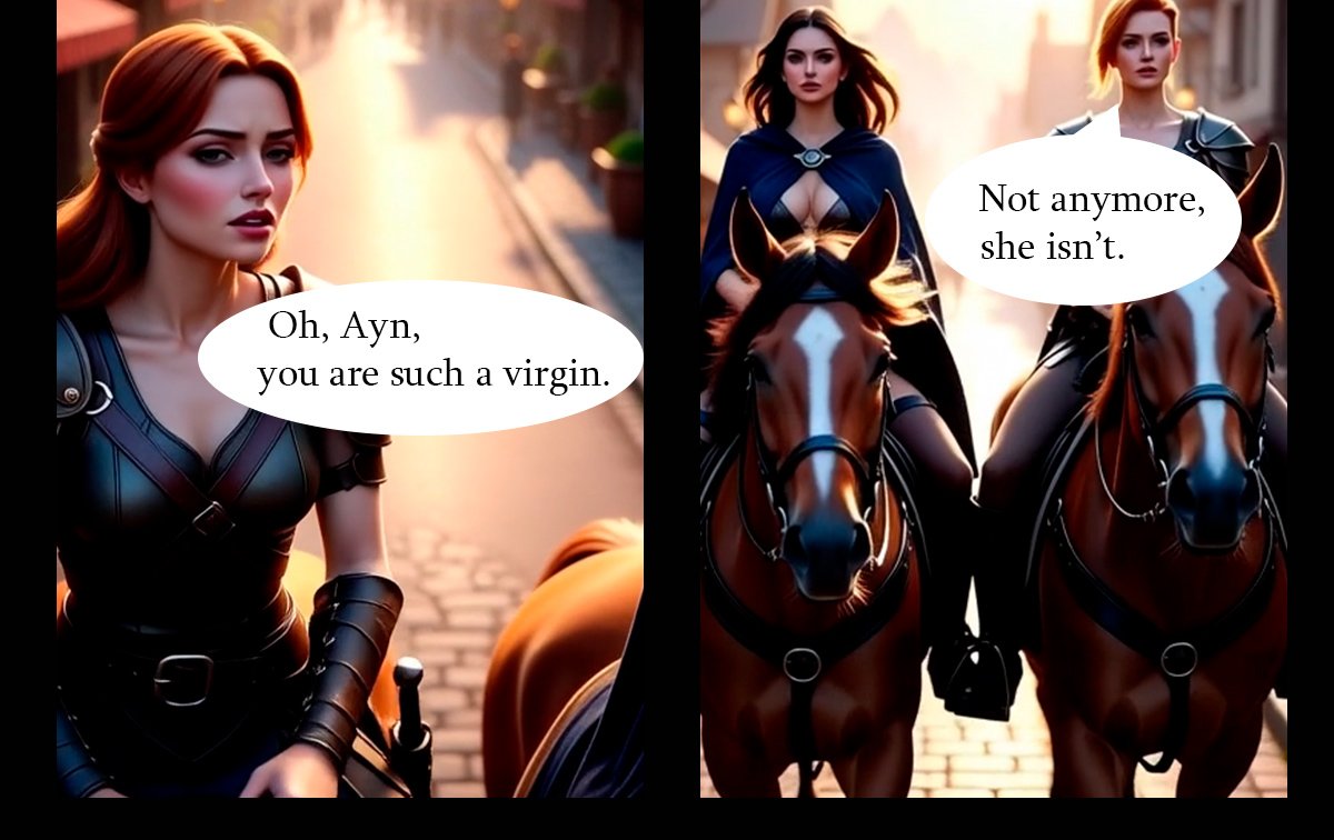 Lesbian Warriors of the Dying Earth - Episode 1, Page 19: The Masked Dancer - Chapter 1