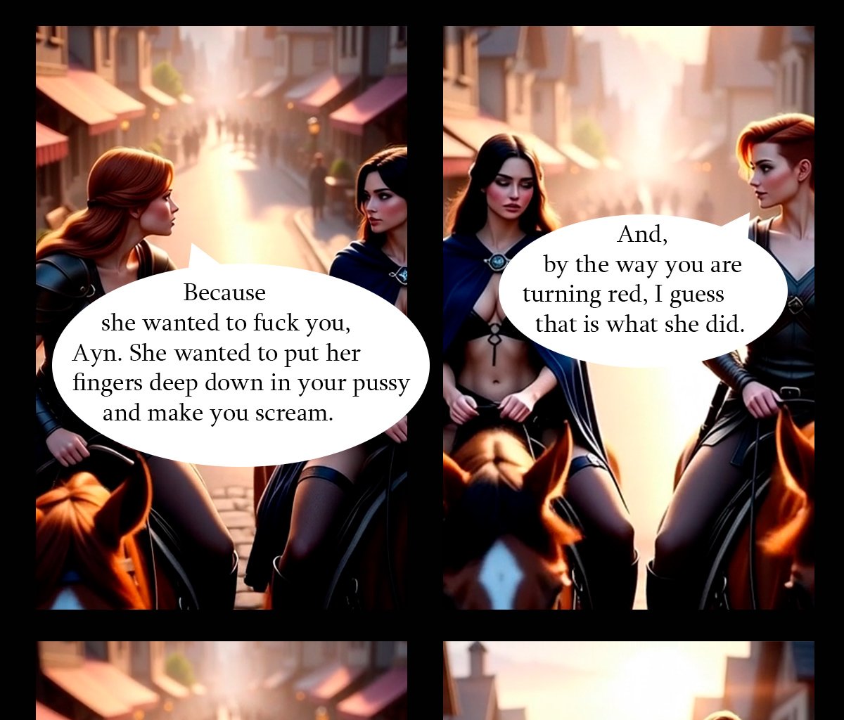 Lesbian Warriors of the Dying Earth - Episode 1, Page 19: The Masked Dancer - Chapter 1