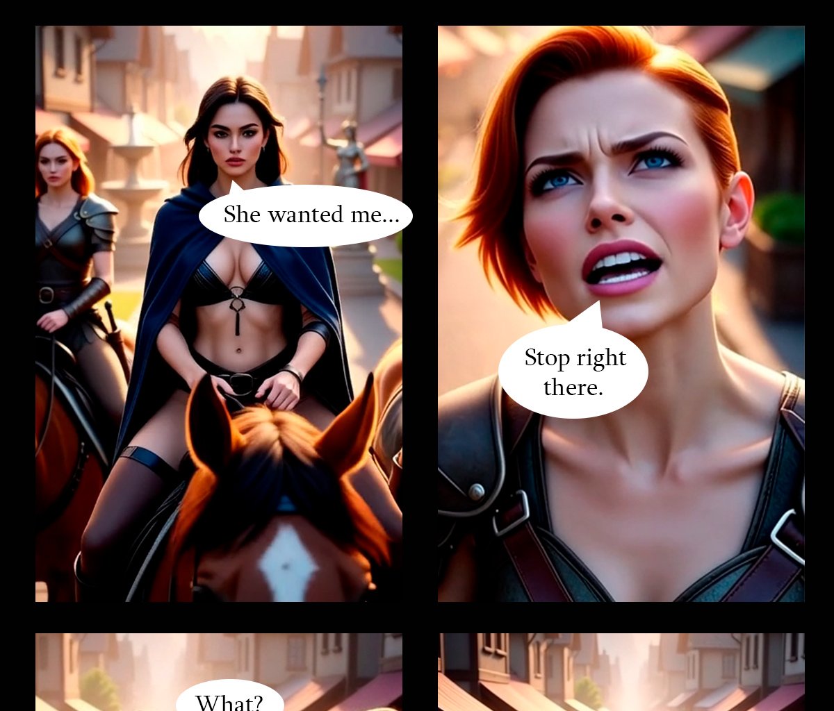 Lesbian Warriors of the Dying Earth - Episode 1, Page 21: The Masked Dancer - Chapter 1