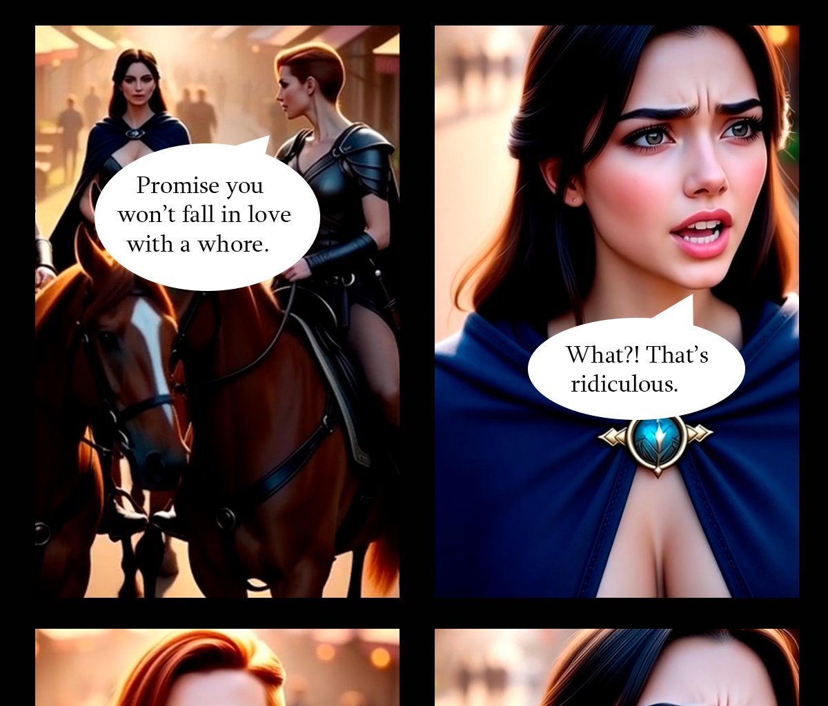 Lesbian Warriors of the Dying Earth - Episode 1, Page 22: The Masked Dancer - Chapter 1
