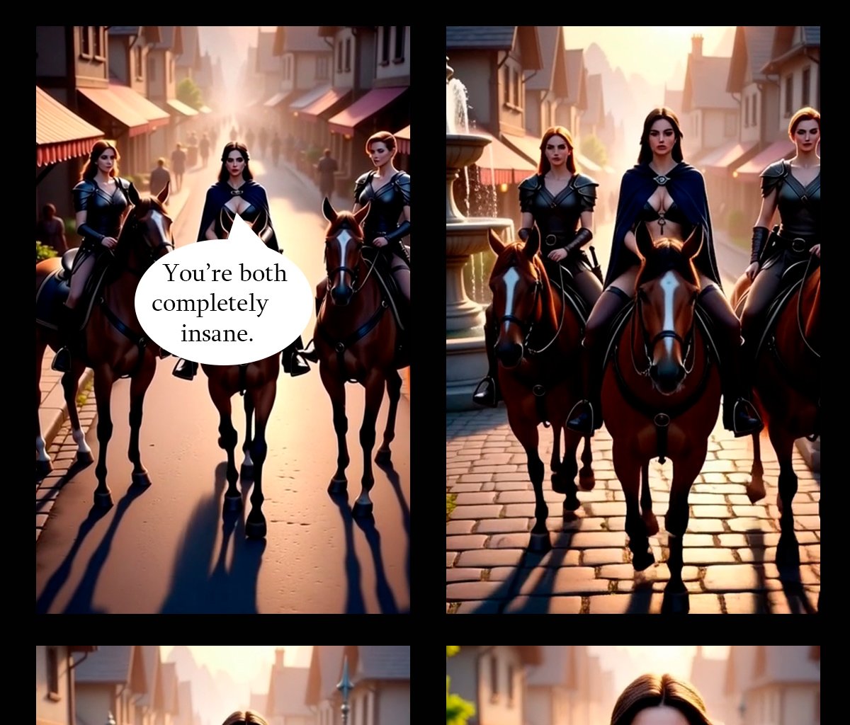 Lesbian Warriors of the Dying Earth - Episode 1, Page 24: The Masked Dancer - Chapter 1