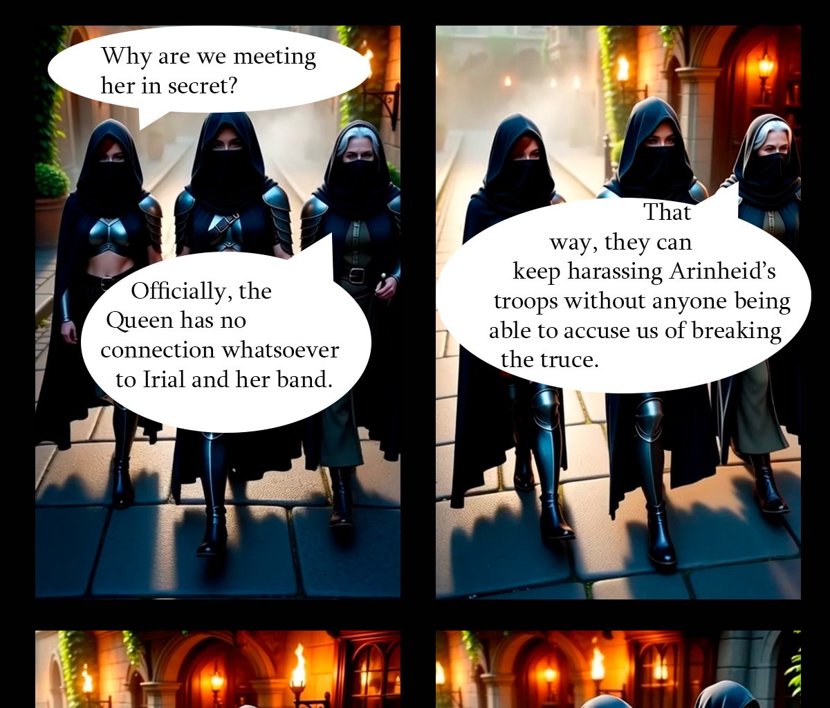 Lesbian Warriors of the Dying Earth - Episode 2, Page 3: Dark Omens - Chapter 2