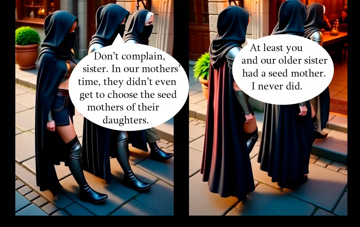 Lesbian Warriors of the Dying Earth - Episode 2, Page 4: Dark Omens - Chapter 2