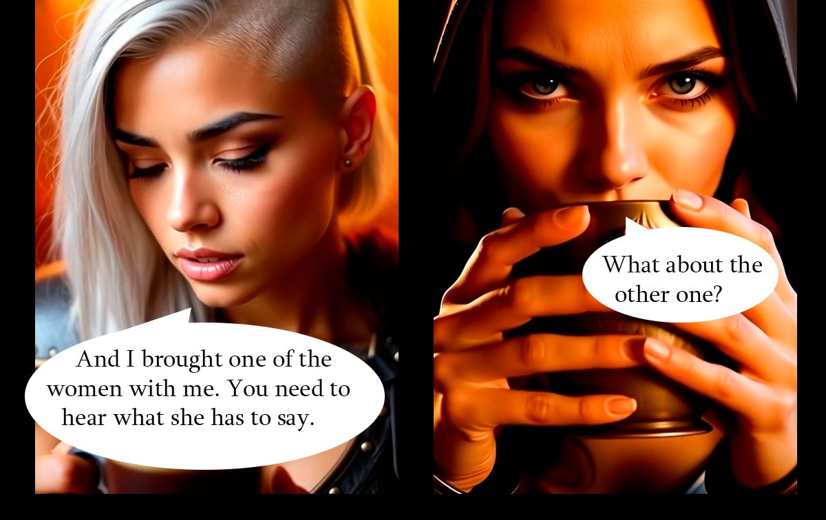 Lesbian Warriors of the Dying Earth - Episode 2, Page 9: Dark Omens - Chapter 2
