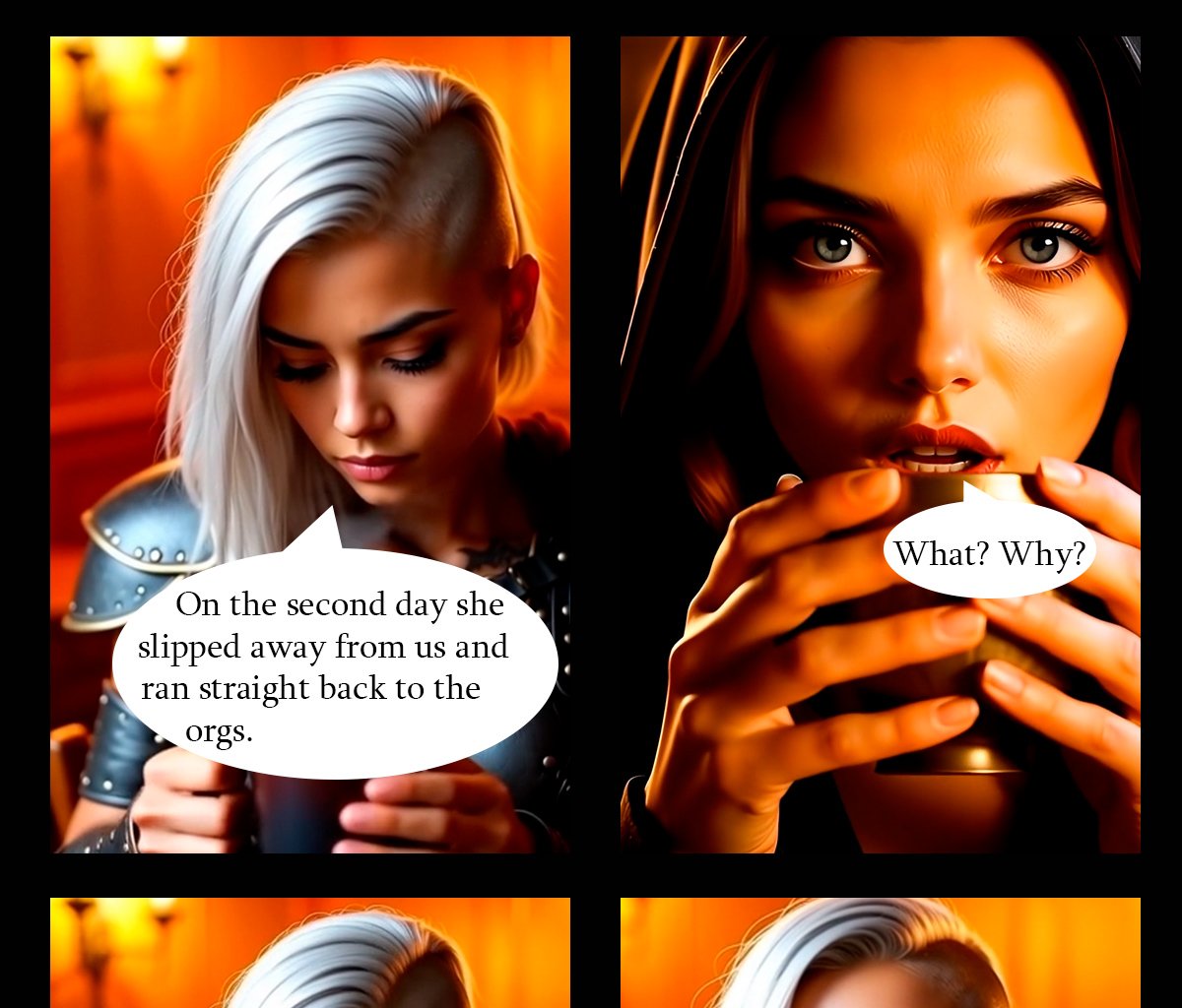 Lesbian Warriors of the Dying Earth - Episode 2, Page 10: Dark Omens - Chapter 2