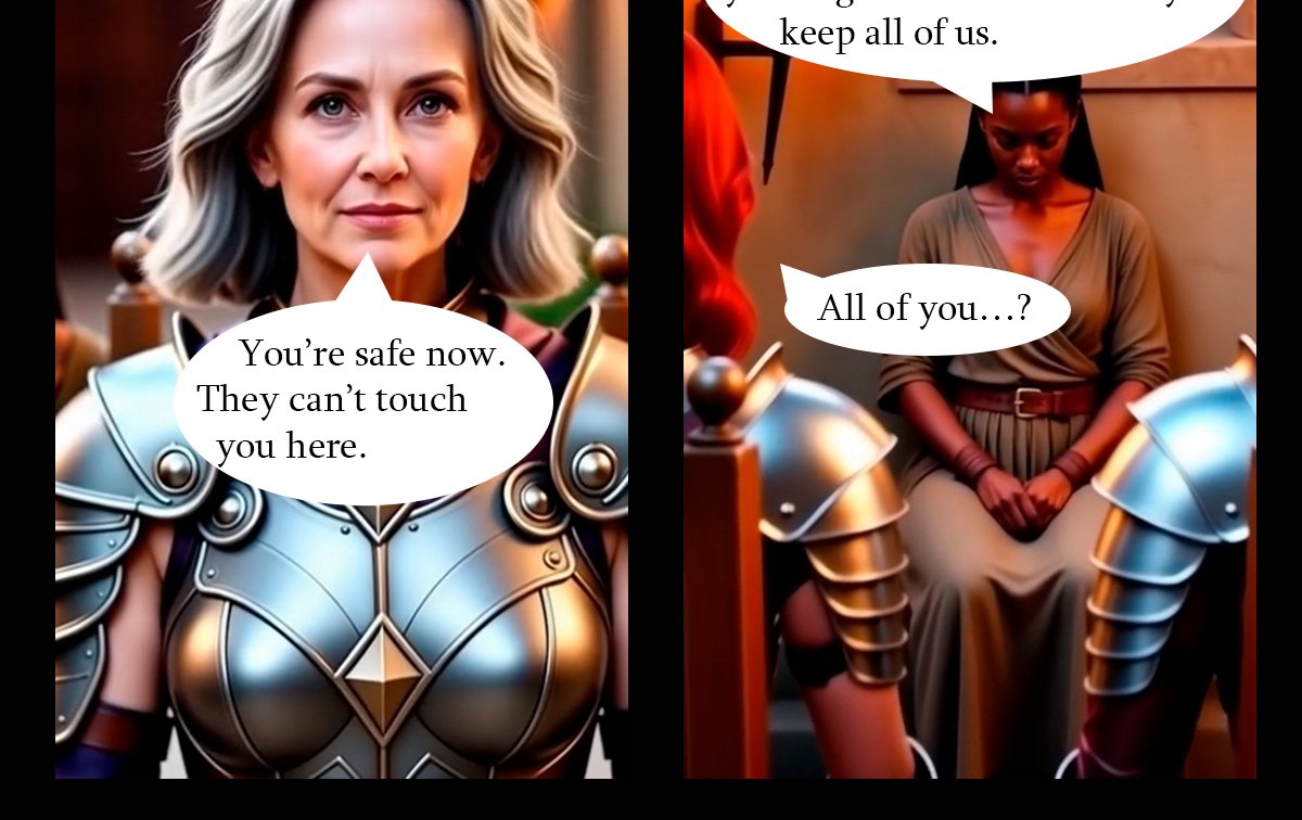 Lesbian Warriors of the Dying Earth - Episode 2, Page 12: Dark Omens - Chapter 2