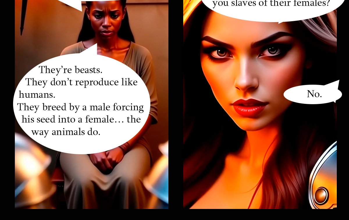 Lesbian Warriors of the Dying Earth - Episode 2, Page 13: Dark Omens - Chapter 2