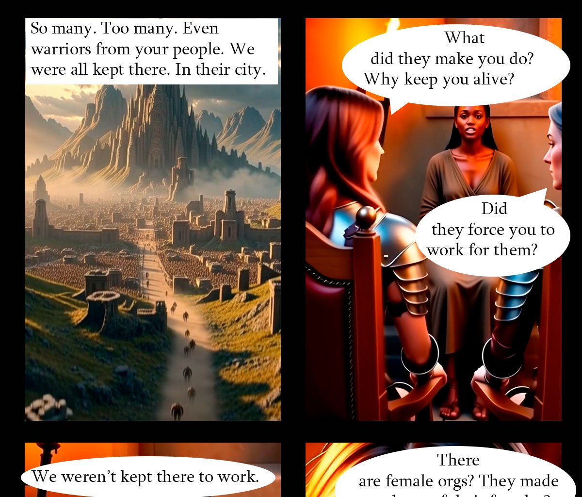 Lesbian Warriors of the Dying Earth - Episode 2, Page 13: Dark Omens - Chapter 2