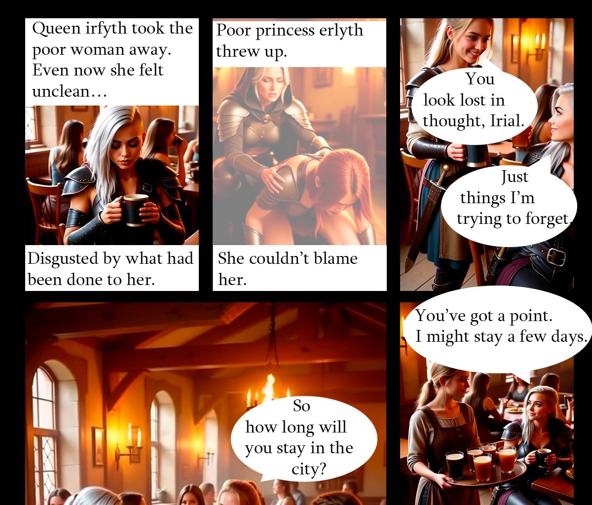 Lesbian Warriors of the Dying Earth - Episode 2, Page 15: Dark Omens - Chapter 2
