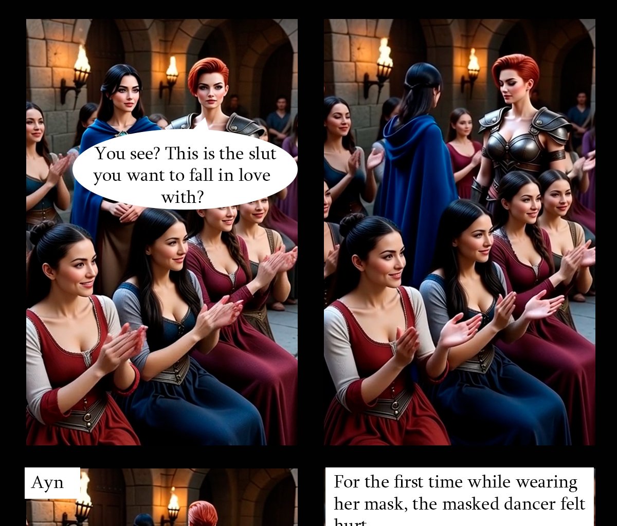 Lesbian Warriors of the Dying Earth - Episode 2, Page 24: Dark Omens - Chapter 2