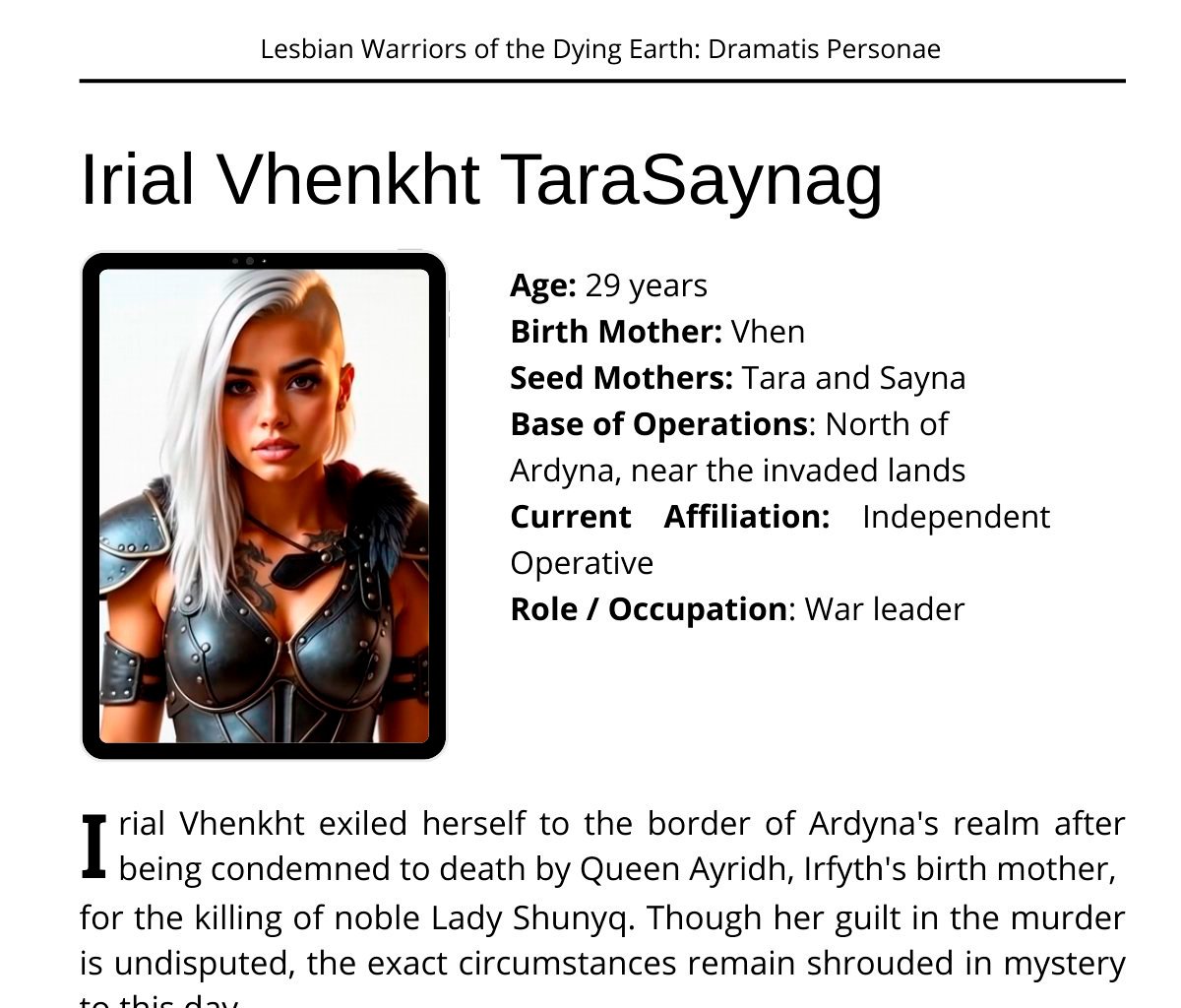 Lesbian Warriors of the Dying Earth - Episode 2, Page 25: Dark Omens - Chapter 2