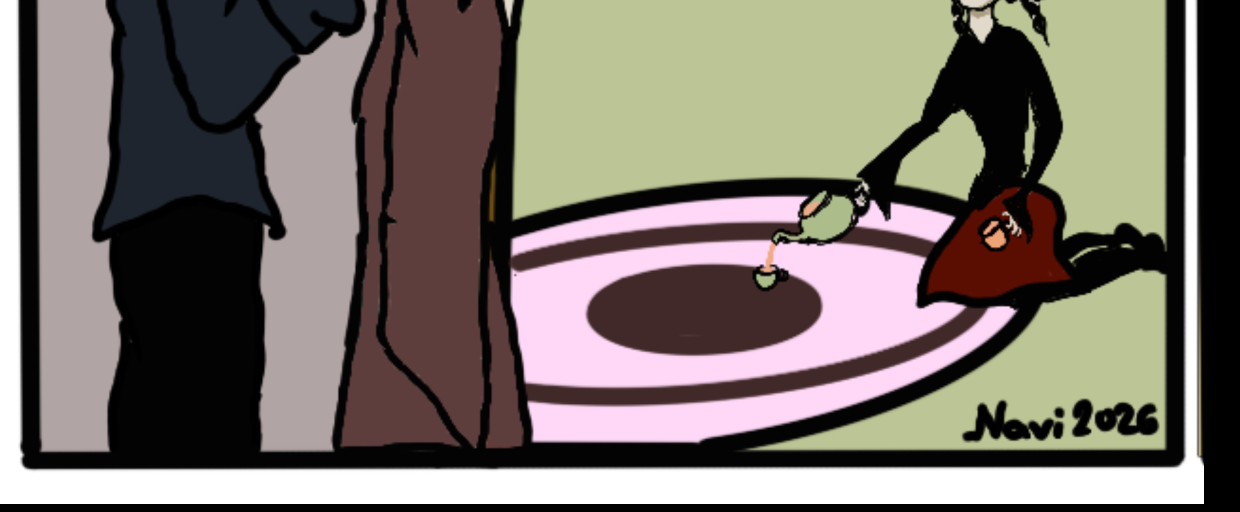Ruby and Curl - Episode 2, Page 1: Imaginary friend