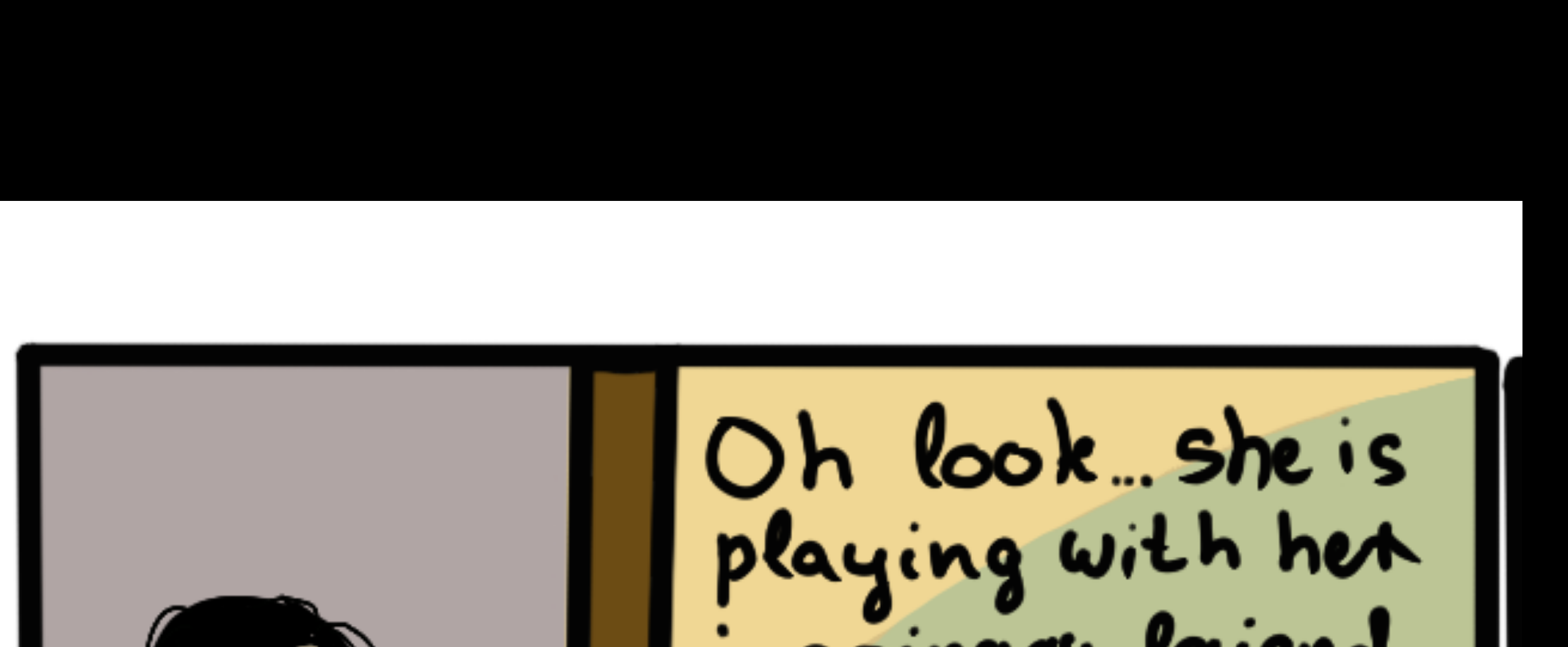 Ruby and Curl - Episode 2, Page 1: Imaginary friend