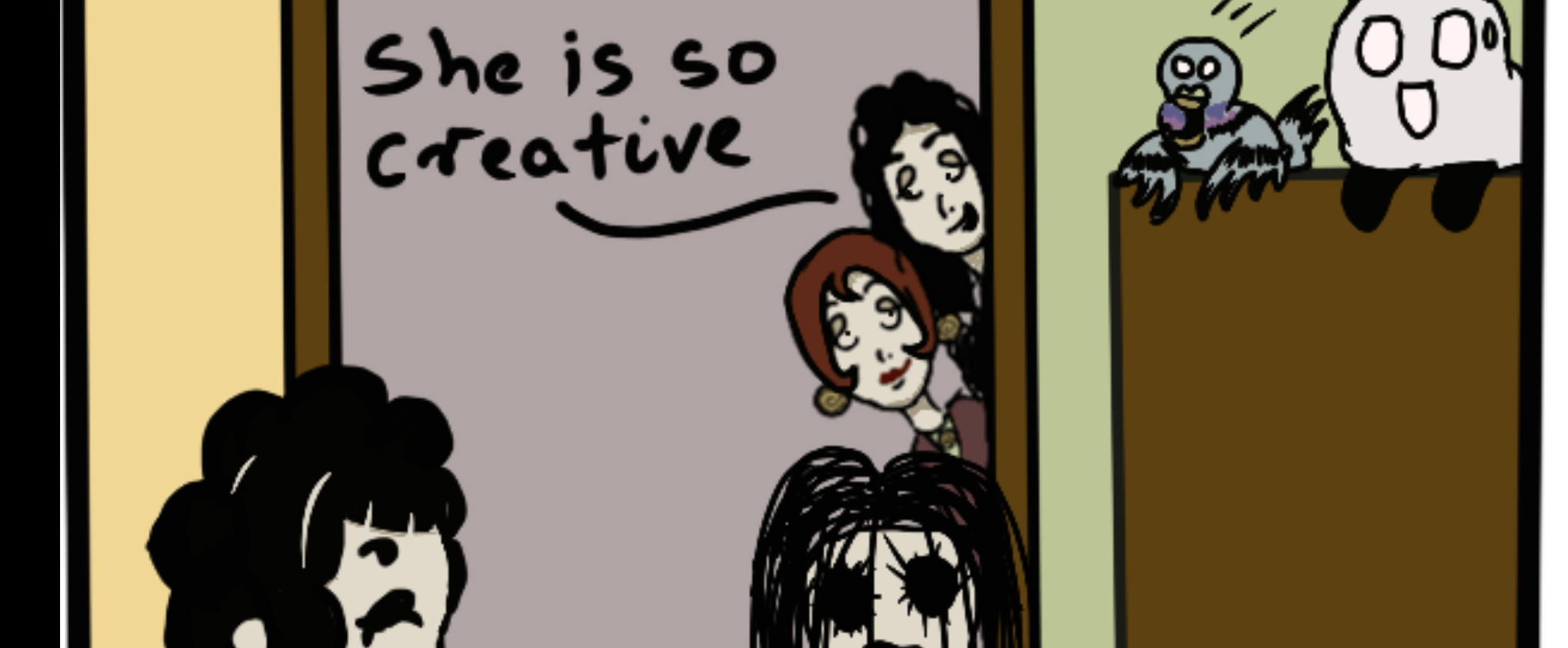 Ruby and Curl - Episode 2, Page 4: Imaginary friend