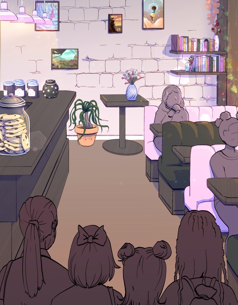 Love, Monsters and Tea - Episode 1, Page 4: Prologue: Marine’s Tearoom