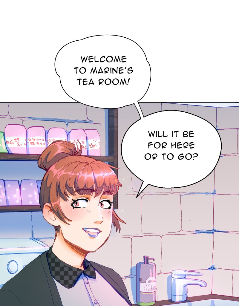 Love, Monsters and Tea - Episode 1, Page 5: Prologue: Marine’s Tearoom
