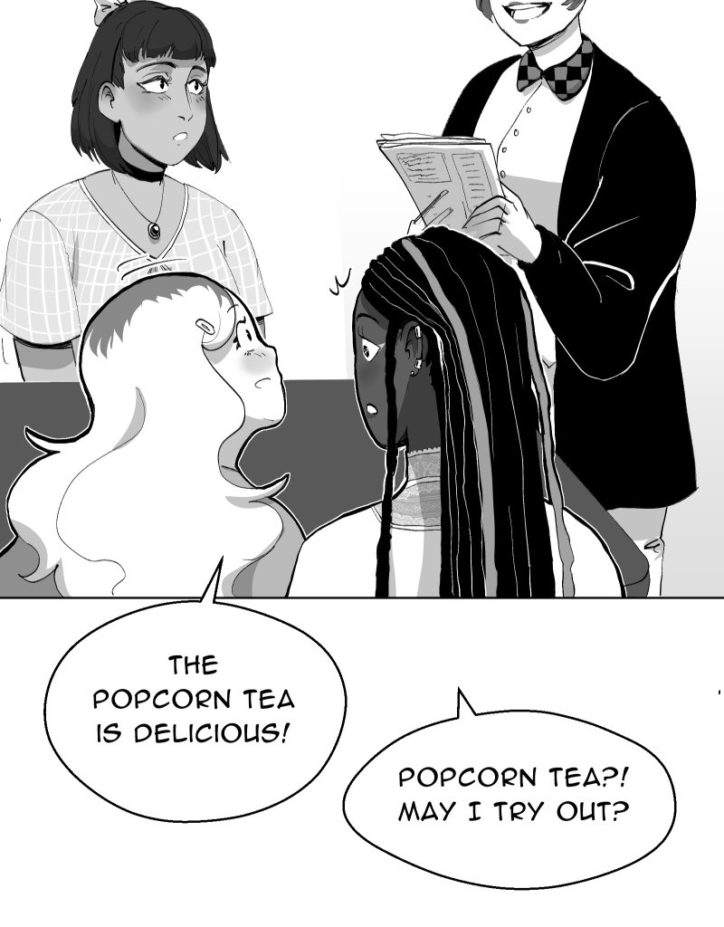 Love, Monsters and Tea - Episode 1, Page 6: Prologue: Marine’s Tearoom