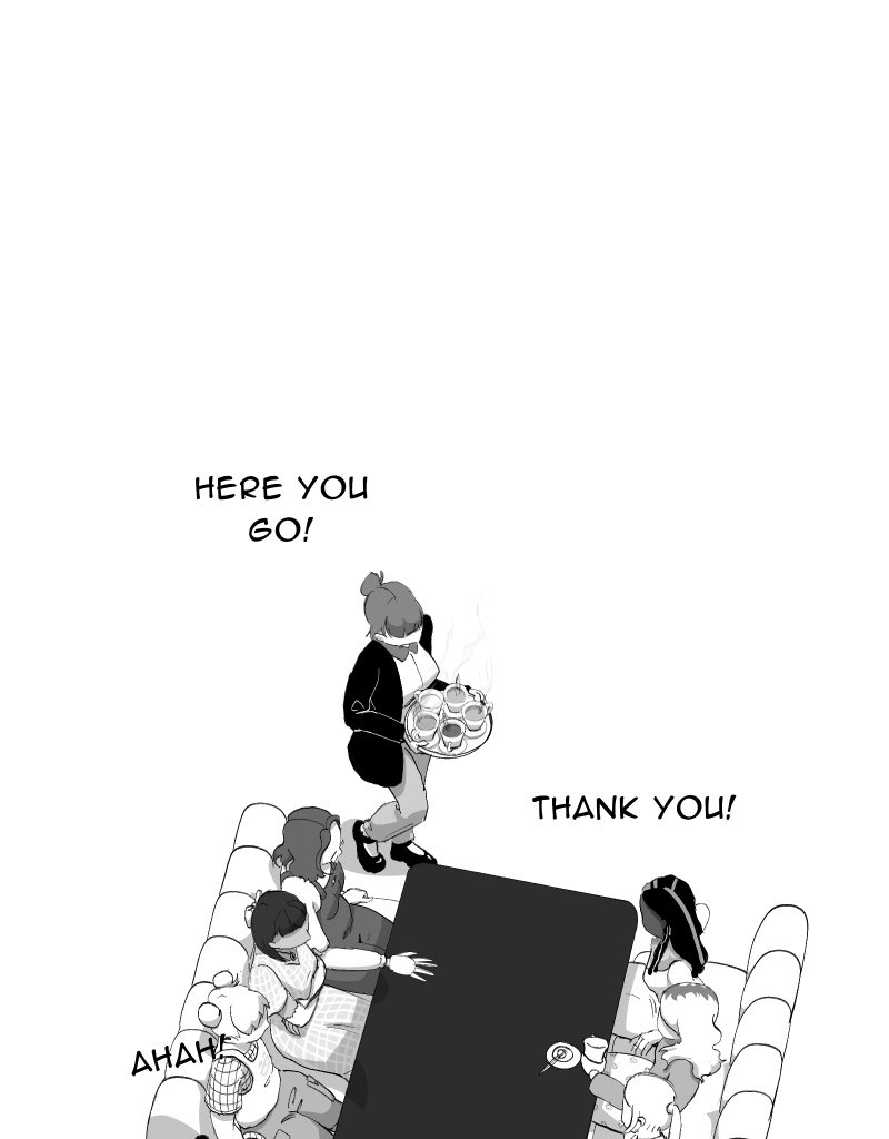 Love, Monsters and Tea - Episode 1, Page 9: Prologue: Marine’s Tearoom