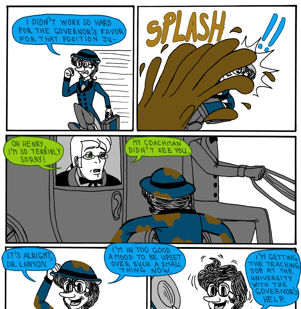 MK's The Strange Case of Dr. Jekyll and Mr. Hyde - Episode 1, Page 3: Act 1