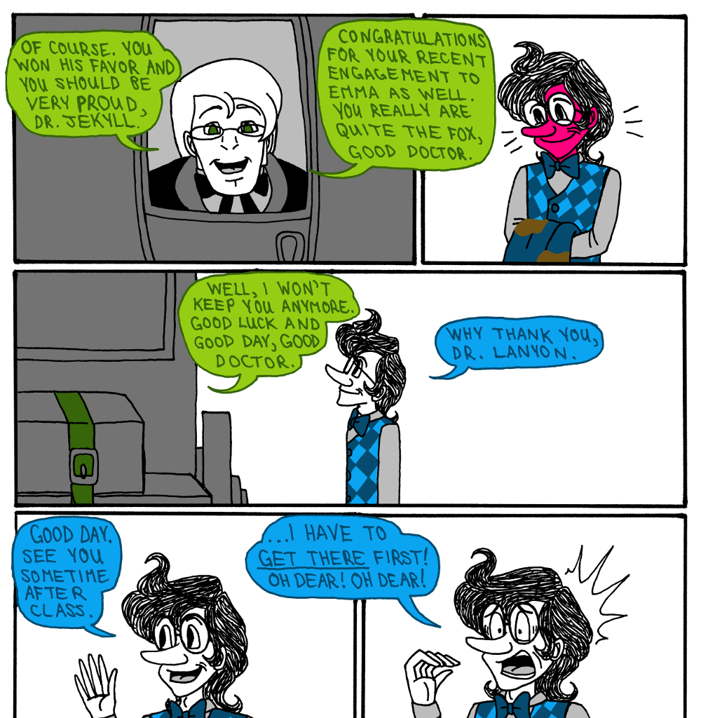 MK's The Strange Case of Dr. Jekyll and Mr. Hyde - Episode 1, Page 4: Act 1