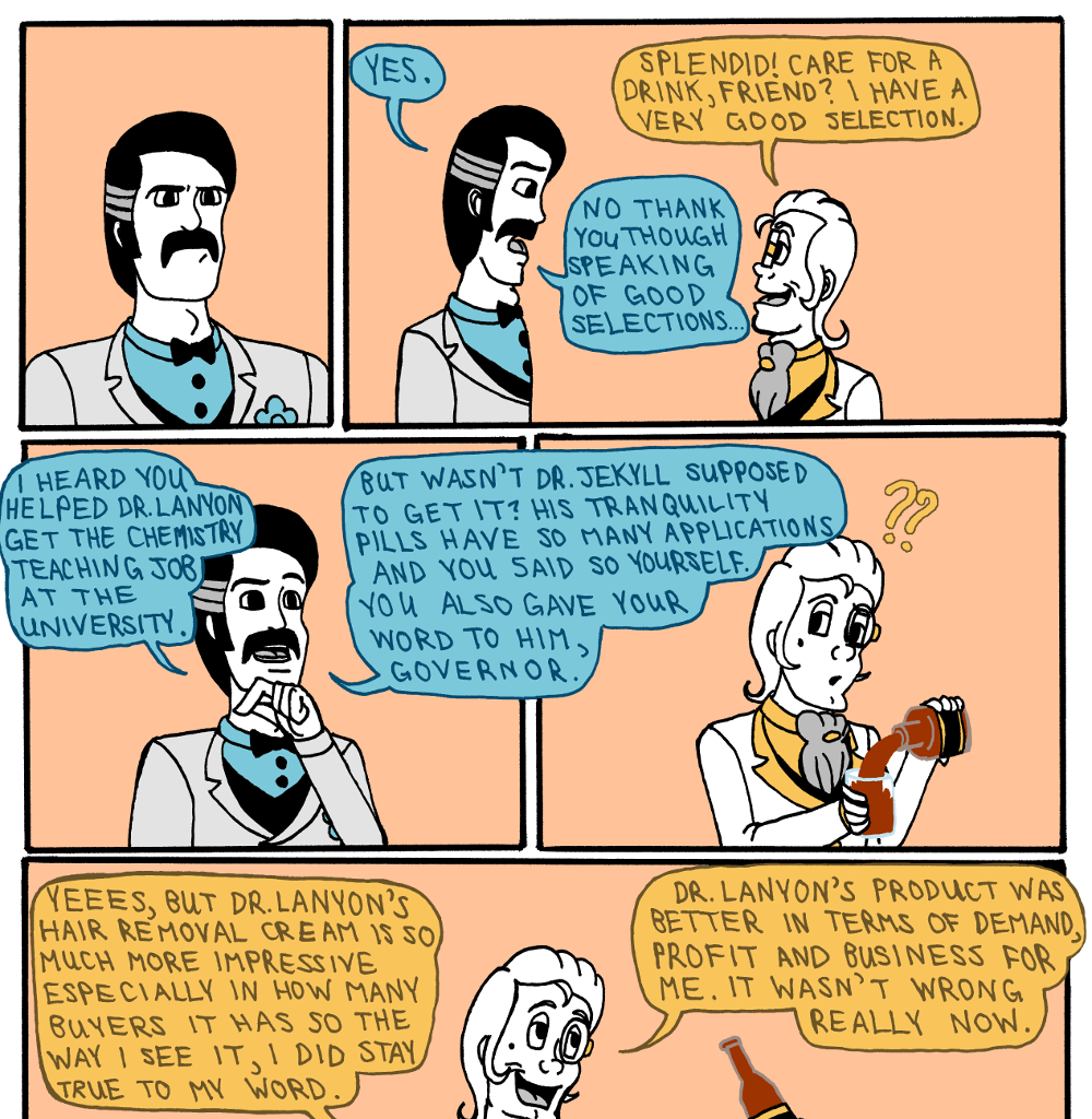 MK's The Strange Case of Dr. Jekyll and Mr. Hyde - Episode 1, Page 13: Act 1