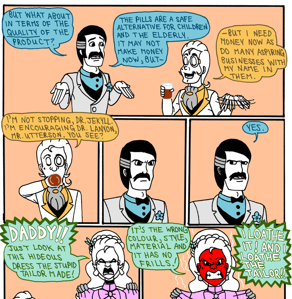 MK's The Strange Case of Dr. Jekyll and Mr. Hyde - Episode 1, Page 14: Act 1