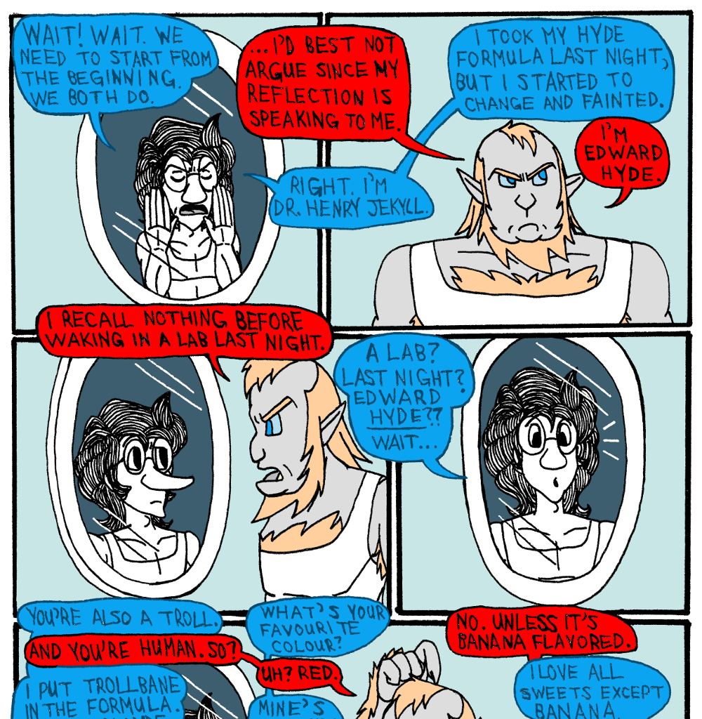 MK's The Strange Case of Dr. Jekyll and Mr. Hyde - Episode 2, Page 23: Act 2