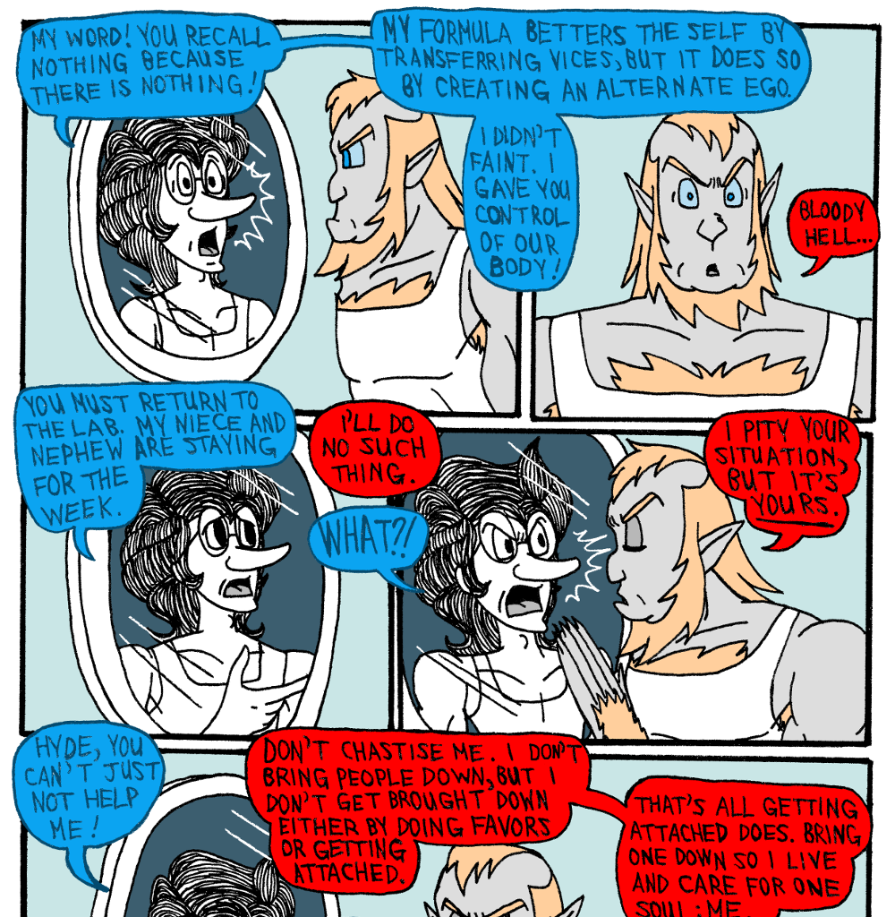 MK's The Strange Case of Dr. Jekyll and Mr. Hyde - Episode 2, Page 24: Act 2