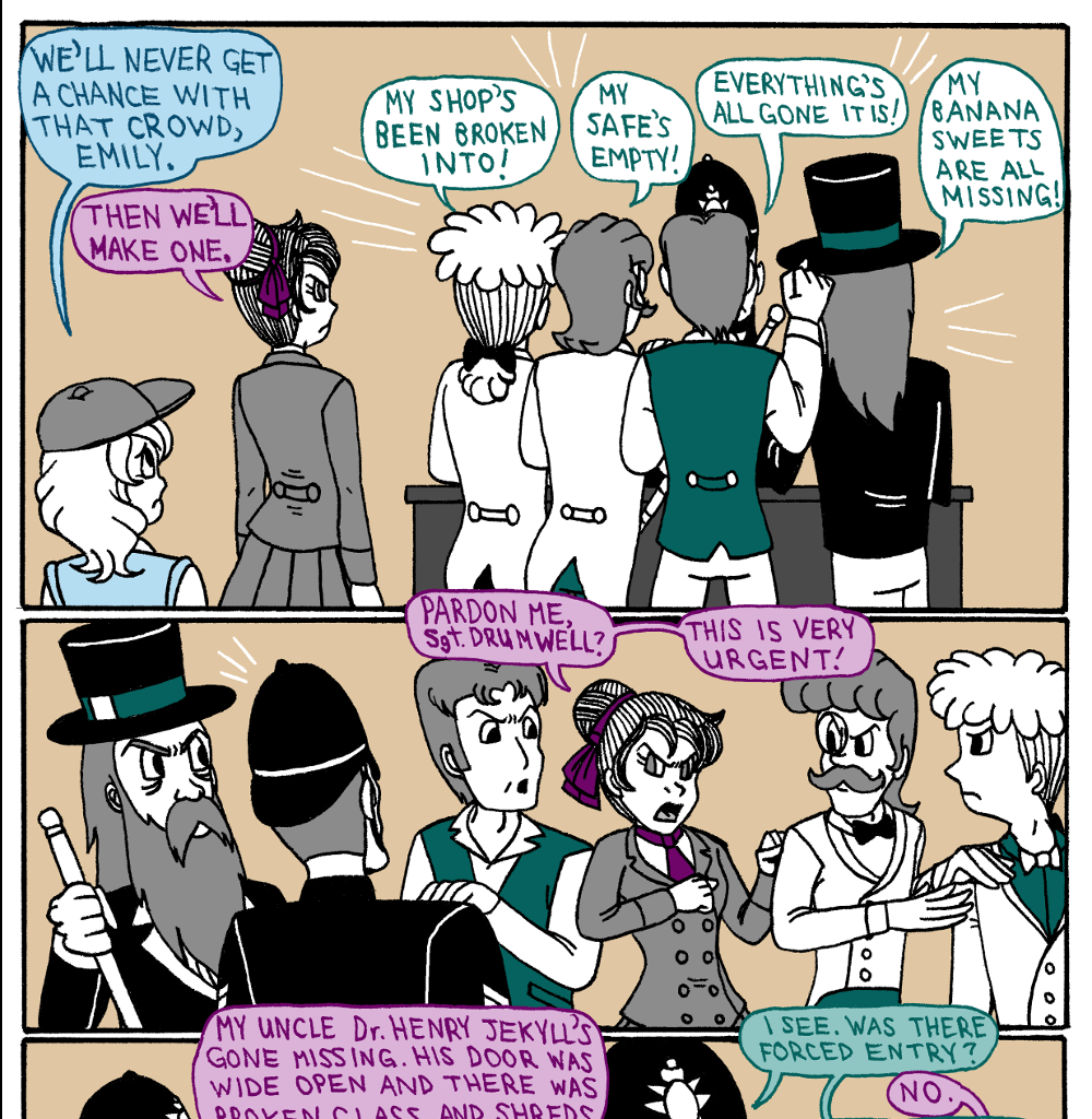MK's The Strange Case of Dr. Jekyll and Mr. Hyde - Episode 3, Page 2: Act 3