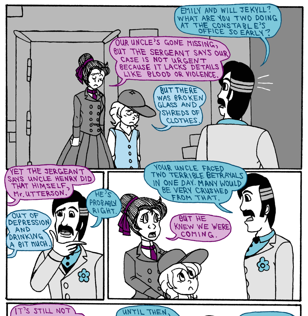 MK's The Strange Case of Dr. Jekyll and Mr. Hyde - Episode 3, Page 4: Act 3