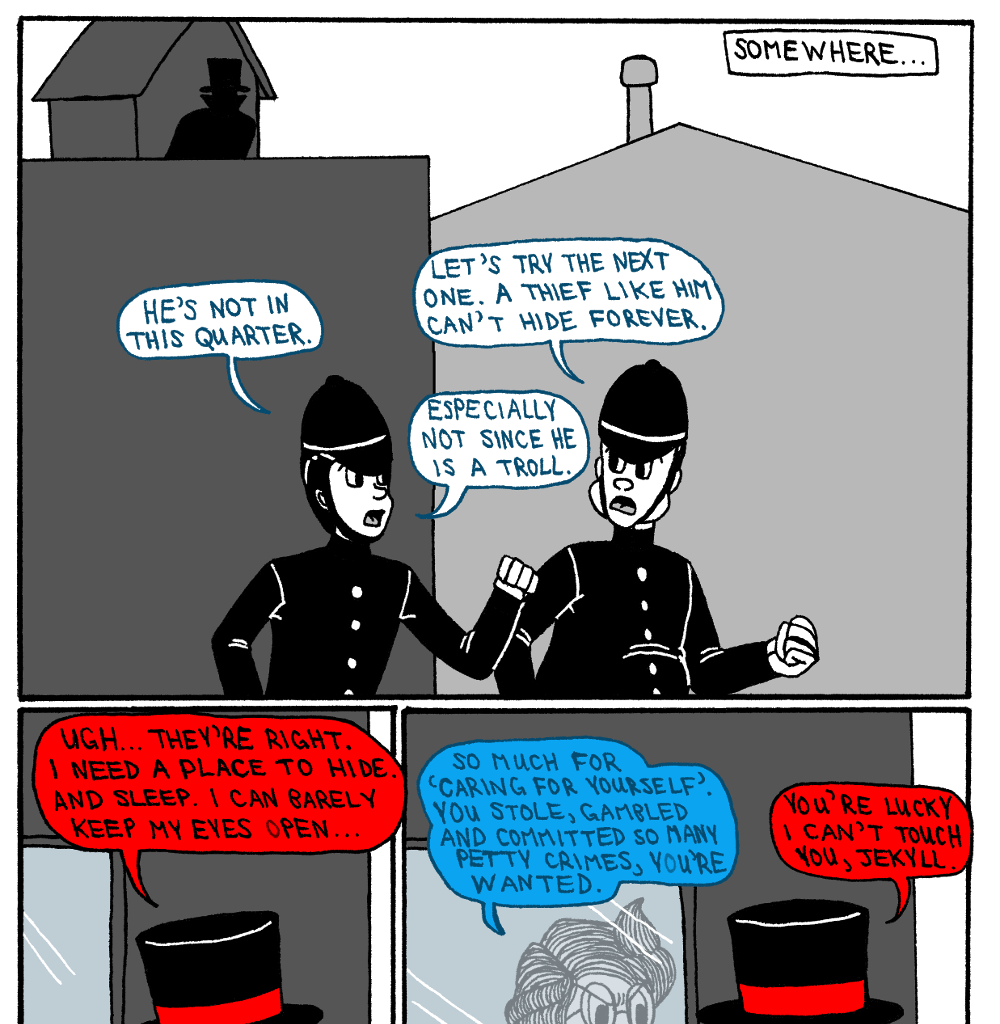 MK's The Strange Case of Dr. Jekyll and Mr. Hyde - Episode 3, Page 5: Act 3