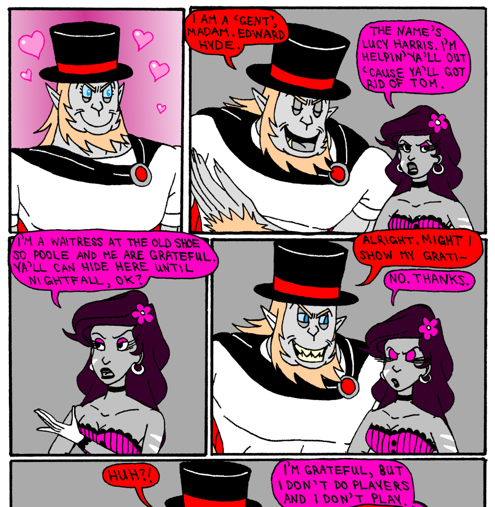 MK's The Strange Case of Dr. Jekyll and Mr. Hyde - Episode 3, Page 8: Act 3