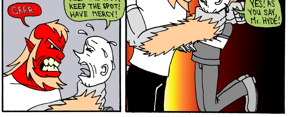 MK's The Strange Case of Dr. Jekyll and Mr. Hyde - Episode 3, Page 12: Act 3