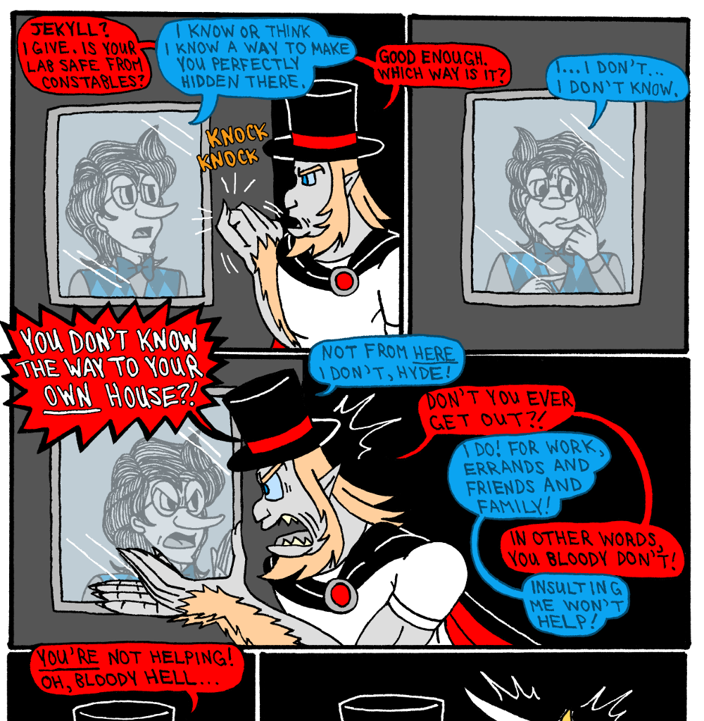 MK's The Strange Case of Dr. Jekyll and Mr. Hyde - Episode 3, Page 17: Act 3