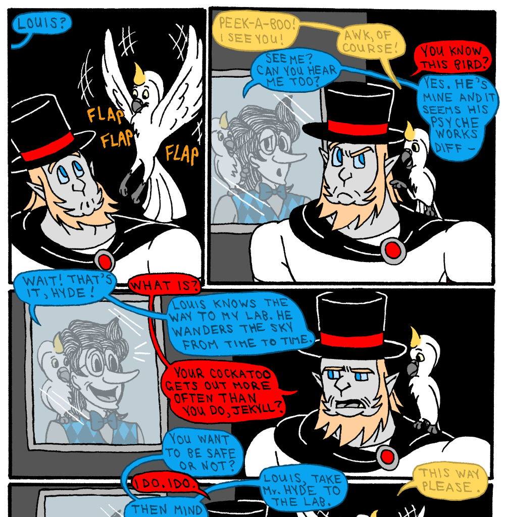 MK's The Strange Case of Dr. Jekyll and Mr. Hyde - Episode 3, Page 18: Act 3