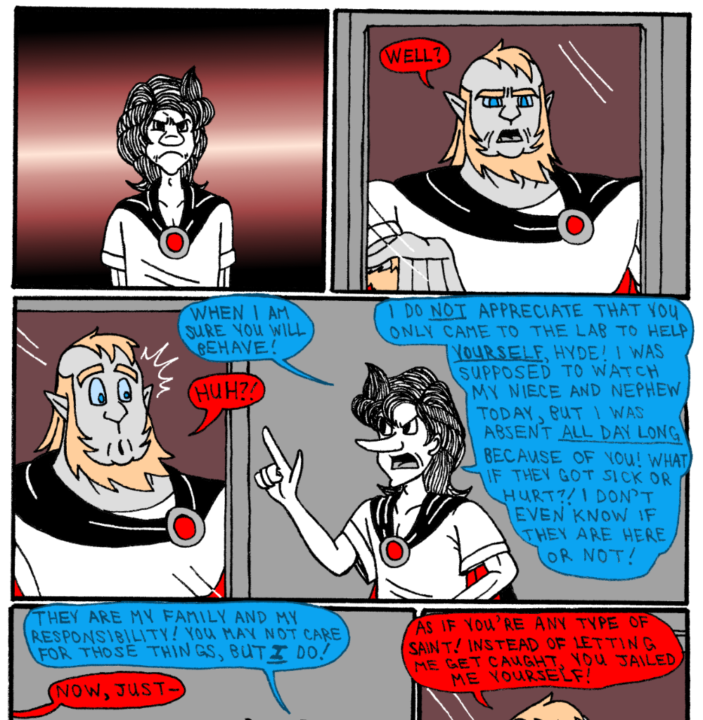 MK's The Strange Case of Dr. Jekyll and Mr. Hyde - Episode 3, Page 21: Act 3