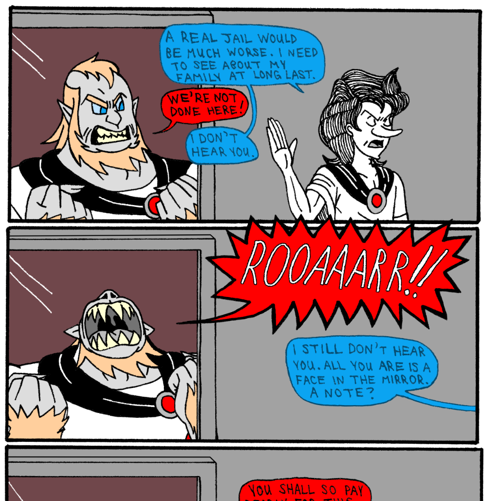 MK's The Strange Case of Dr. Jekyll and Mr. Hyde - Episode 3, Page 22: Act 3