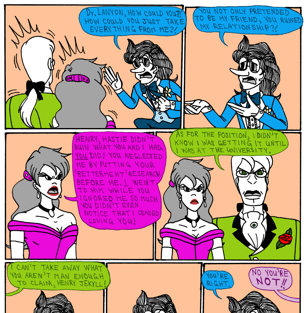 MK's The Strange Case of Dr. Jekyll and Mr. Hyde - Episode 4, Page 8: Act 4