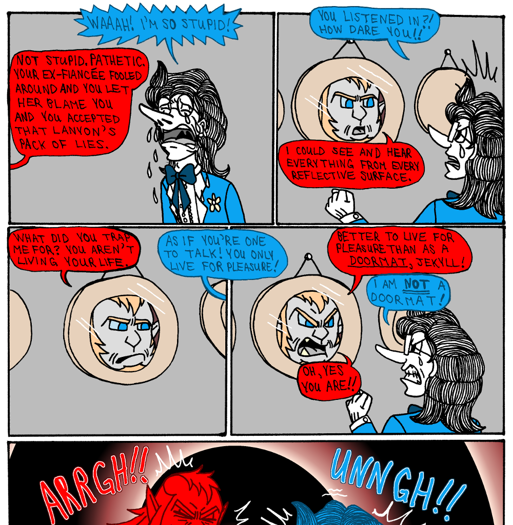 MK's The Strange Case of Dr. Jekyll and Mr. Hyde - Episode 4, Page 11: Act 4