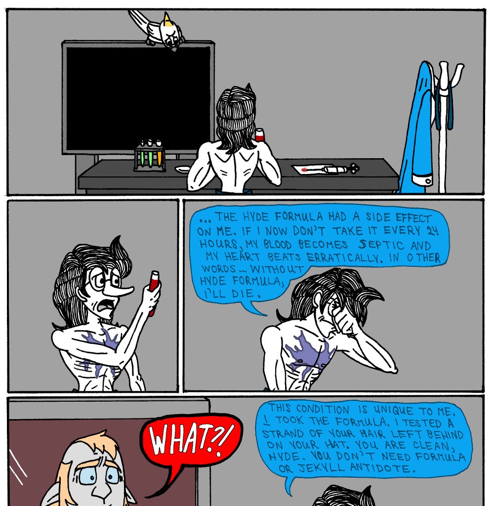 MK's The Strange Case of Dr. Jekyll and Mr. Hyde - Episode 4, Page 13: Act 4