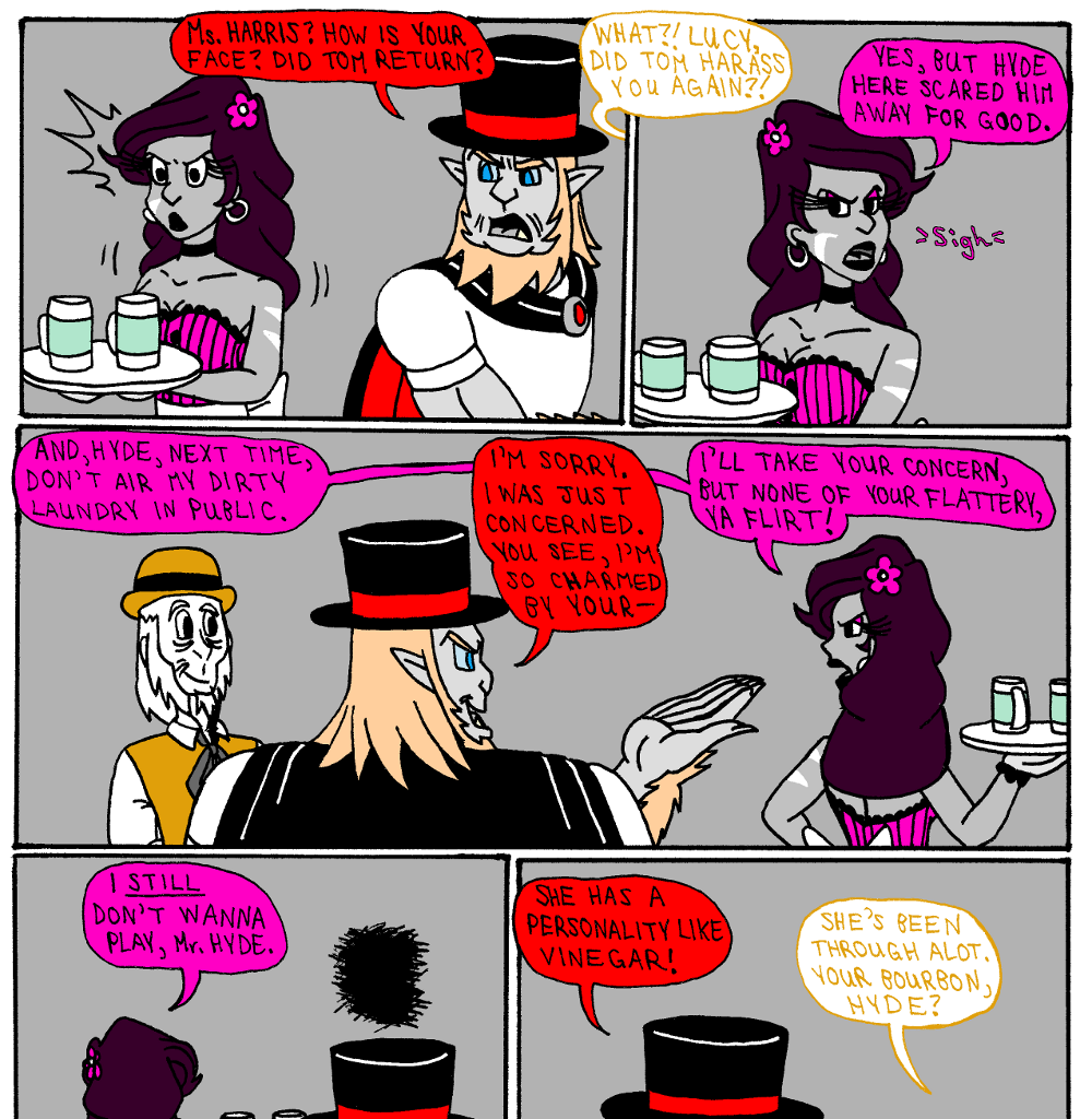 MK's The Strange Case of Dr. Jekyll and Mr. Hyde - Episode 4, Page 16: Act 4
