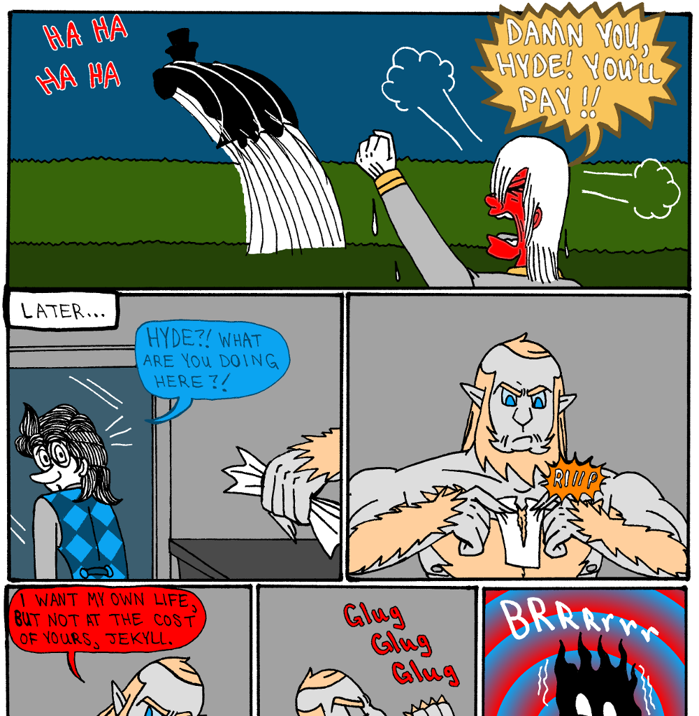 MK's The Strange Case of Dr. Jekyll and Mr. Hyde - Episode 4, Page 27: Act 4