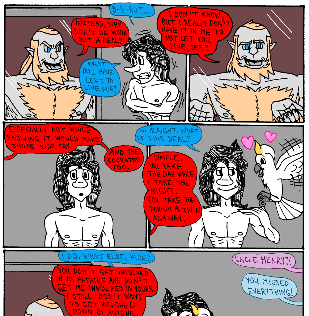 MK's The Strange Case of Dr. Jekyll and Mr. Hyde - Episode 4, Page 28: Act 4